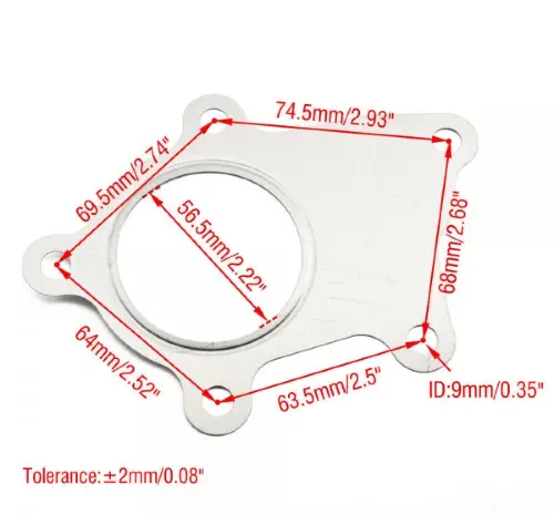 EMPAQUE TURBO T04E T3/T4 - Imagen 2