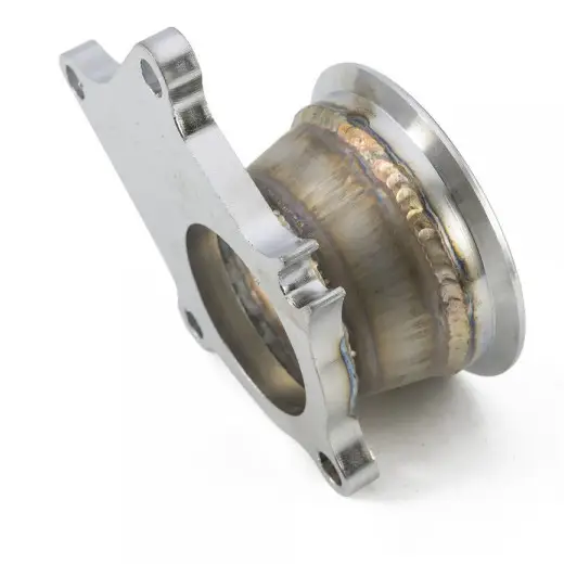FLANGE TURBO DOWNPIPE T04E(T3T4)/V-BAND 3" - Imagen 2
