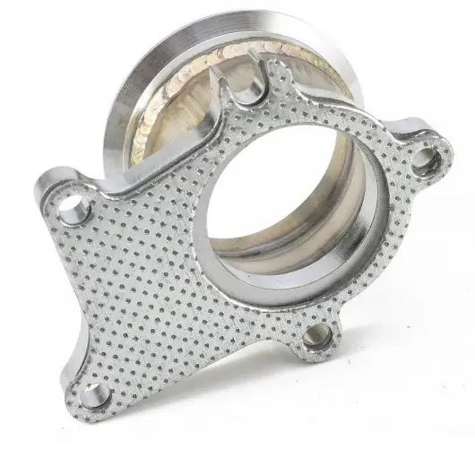 FLANGE TURBO DOWNPIPE T04E(T3T4)/V-BAND 3" - Imagen 3