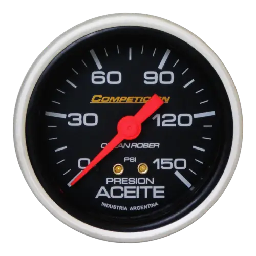 RELOJ PRESION ACEITE 150 PSI 60MM ORLAN ROBER
