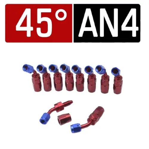 FITTING AN4 45°