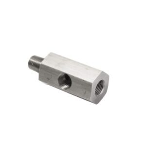 TEE INOXIDABLE MACHO/HEMBRA 1/8" NPT