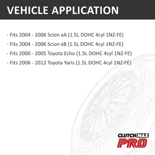 TOYOTA YARIS 1NZFE Stage 3 CLUTCHMAX PRO - Imagen 5