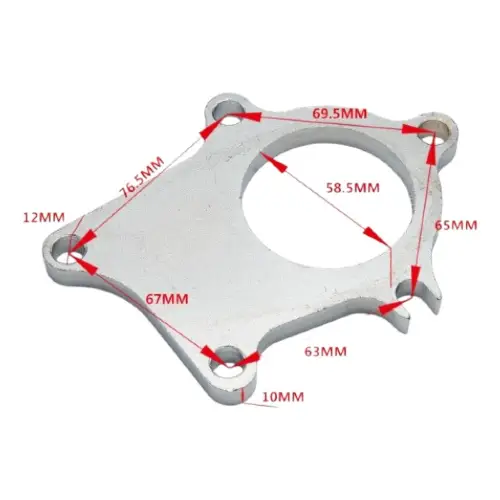 FLANGE TURBO DOWNPIPE T04E - Imagen 3