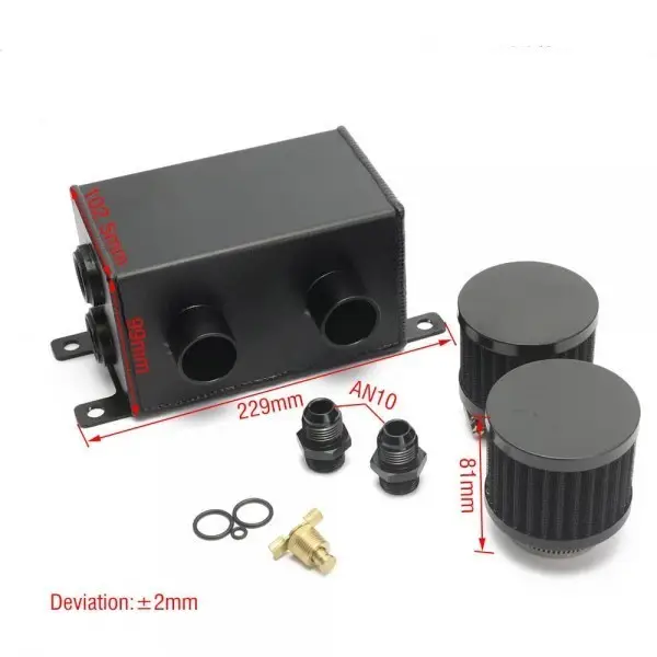 CANISTER DOBLE 1.2LT AN10 + DOBLE FILTRO VENTILACION - Imagen 5