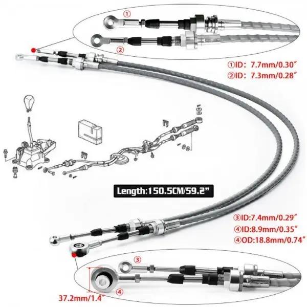 SELECTORA REGULABLE HONDA SERIE K - Imagen 5
