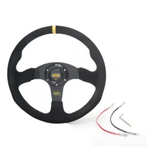 VOLANTE PLANO GAMUSA OMP 350MM