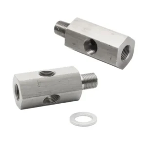 TEE DOBLE INOXIDABLE MACHO/HEMBRA 1/8″ NPT
