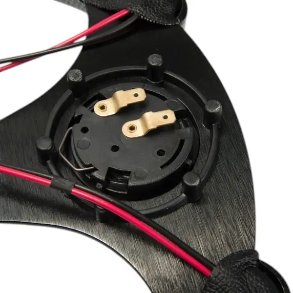 VOLANTE OMP CON BOTON 320MM - Imagen 6