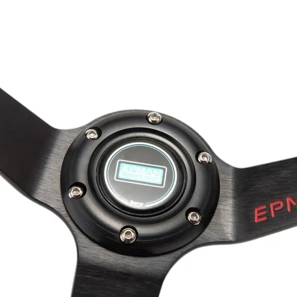 VOLANTE DEPORTIVO EPMAN CONCAVO 350MM - Imagen 6