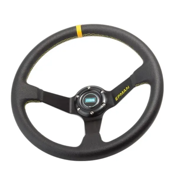 VOLANTE DEPORTIVO EPMAN CONCAVO 350MM - Imagen 3