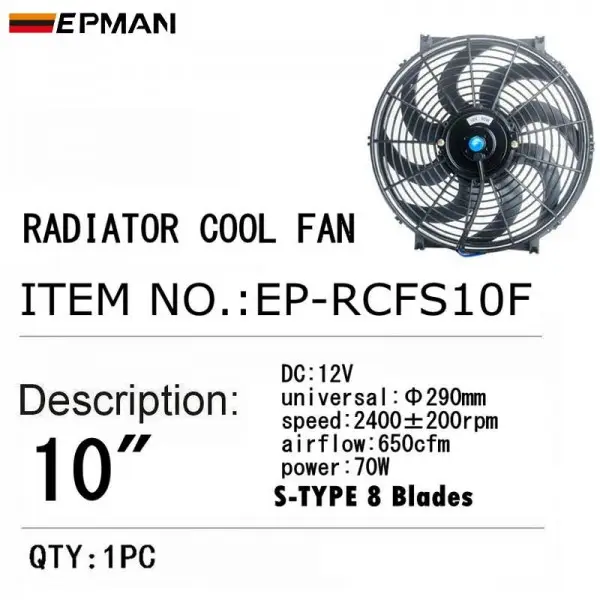 ELECTRO VENTILADOR SLIM 10″ 70W - Imagen 4