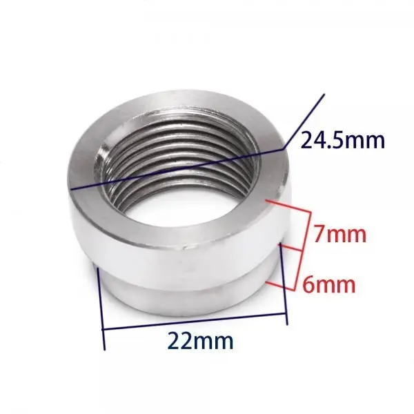 BUNG INOXIDABLE PARA SENSOR O2 - Imagen 4