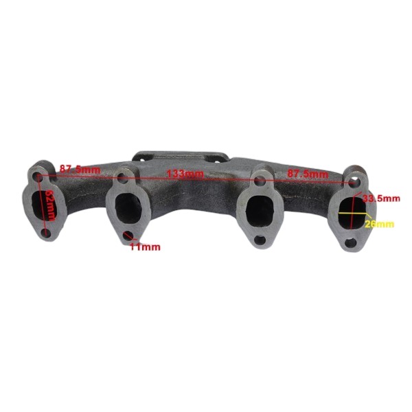 MULTIPLE ESCAPE VOLKWAGEN MOTOR AP GOL/SAVEIRO - Imagen 6
