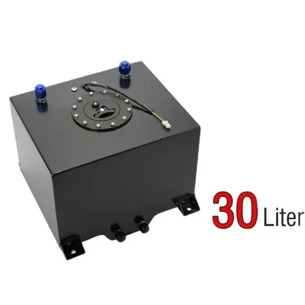 ESTANQUE COMBUSTIBLE 30LTS ALUMINIO NEGRO